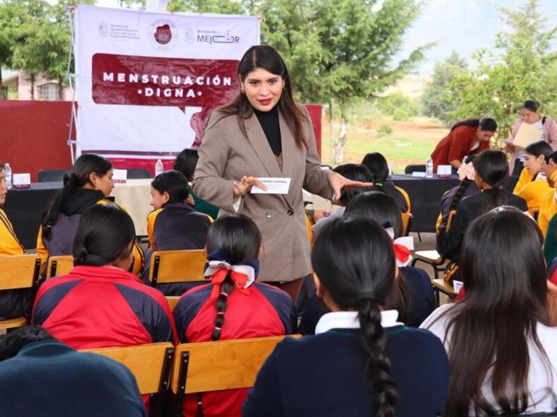 Pobreza menstrual: una barrera para la educación y la igualdad en Michoacán