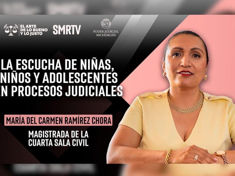 Poder Judicial de Michoacán reafirma su compromiso con la difusión de la cultura jurídica