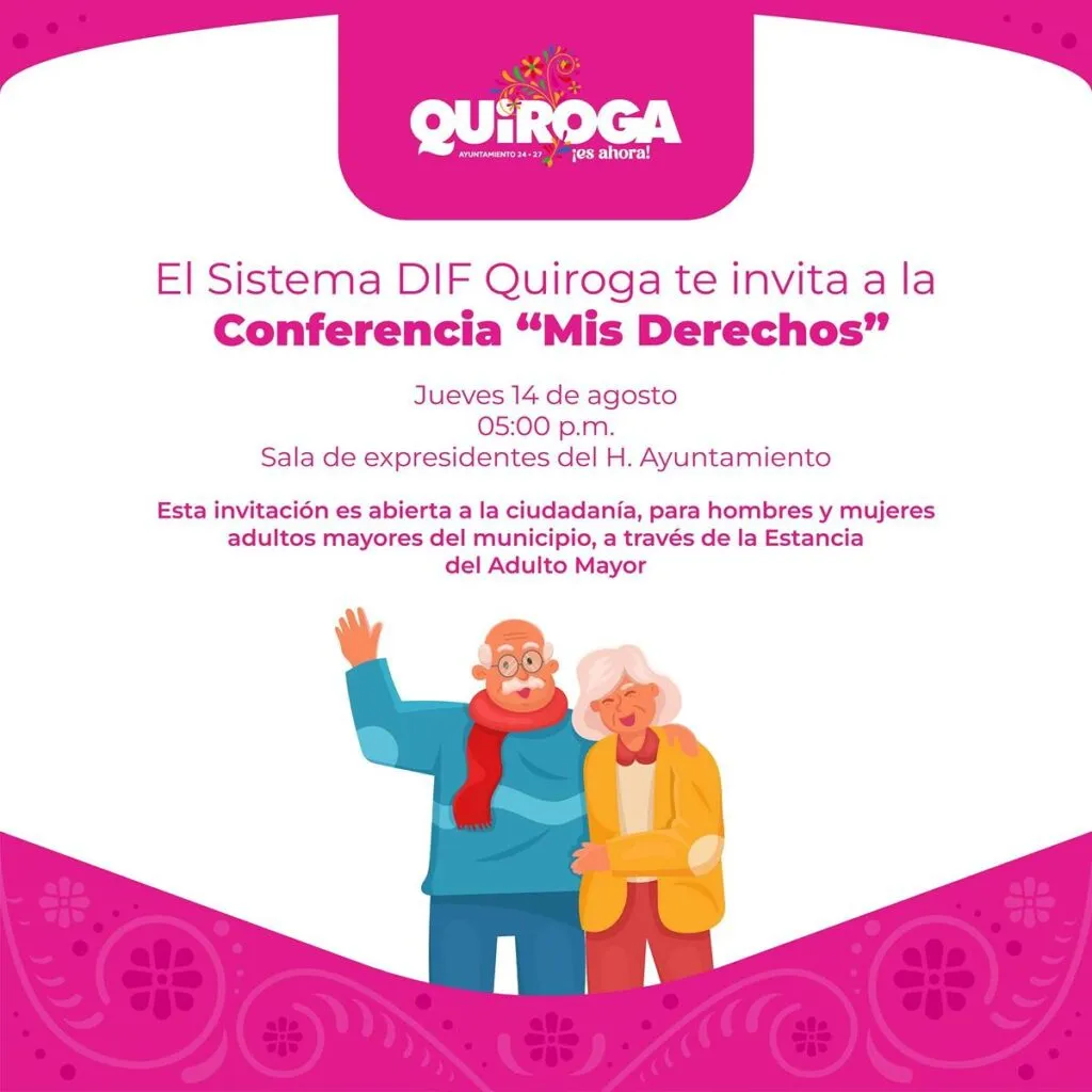 Promueve Gobierno de Quiroga conferencia para fortalecer derechos de las personas adultas mayores-1