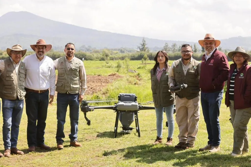 Reforestación con drones supera meta de 250 mil semillas sembradas: Bedolla-1