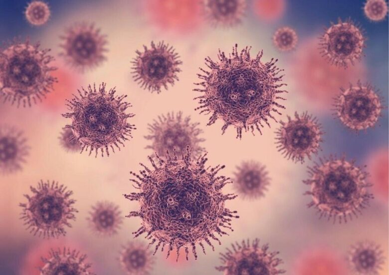 Representación de uso de bacterias para producir virus