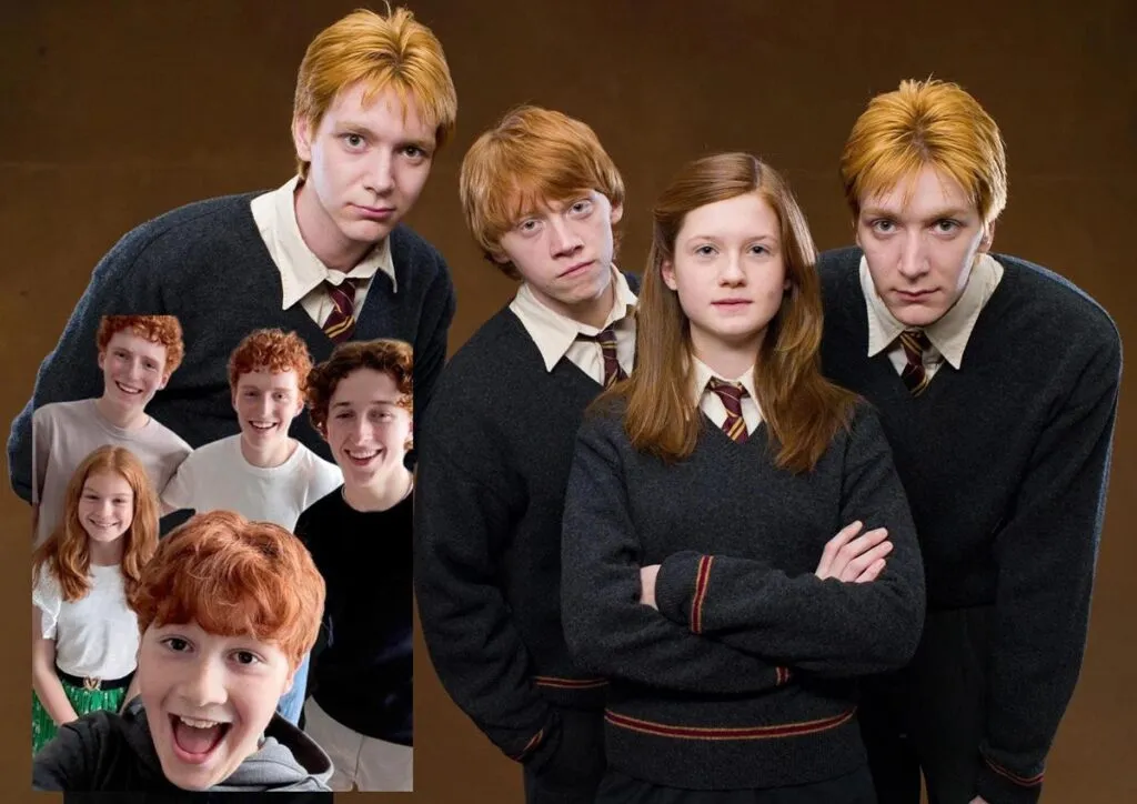 Revelan casting de los hermanos Weasley de Harry Potter en serie de HBO