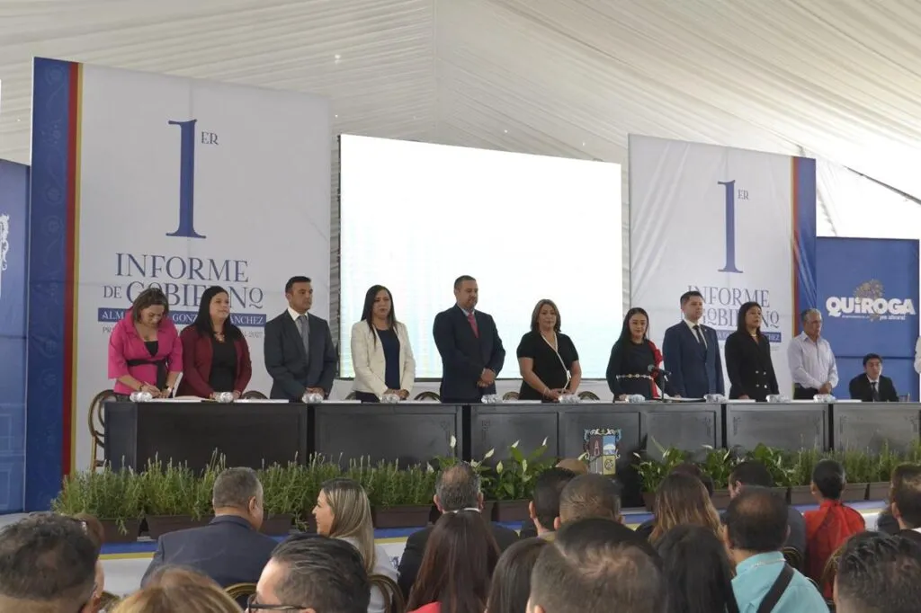 Rinde Alma Mireya González Sánchez su Primer Informe de Gobierno-1