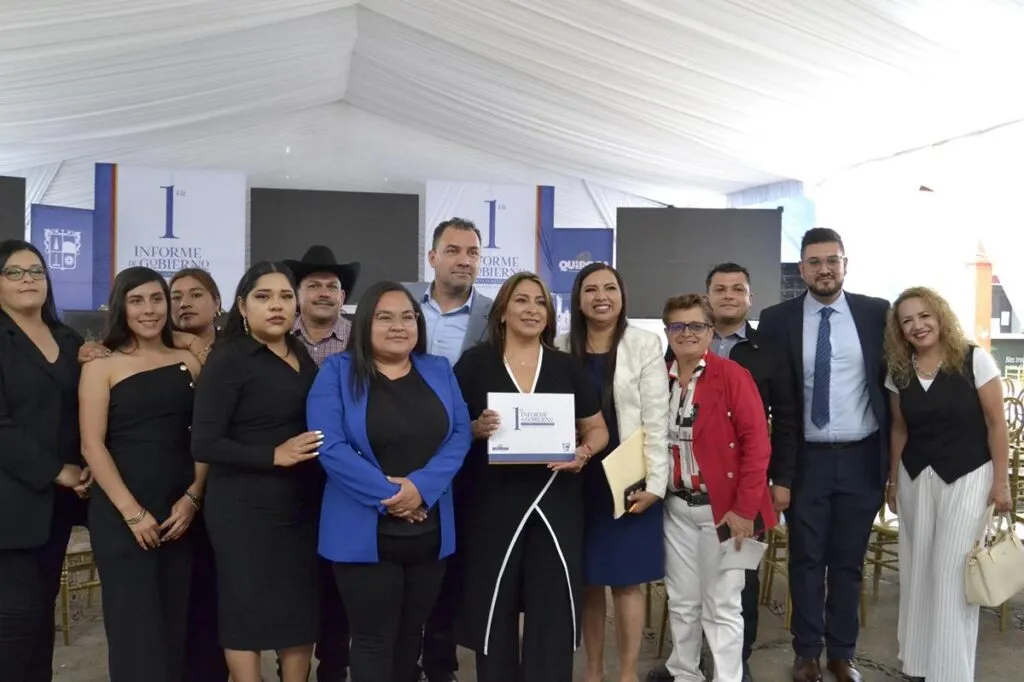 Rinde Alma Mireya González Sánchez su Primer Informe de Gobierno-2