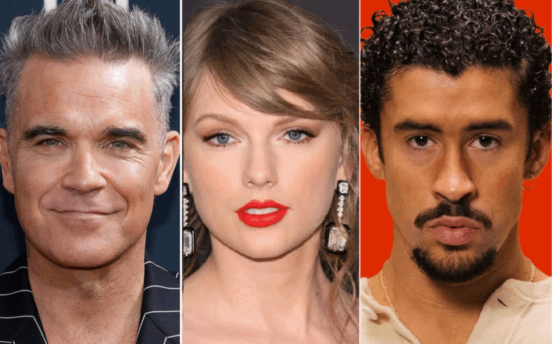 Robbie Williams, Taylor Swift o Bad Bunny: favoritos para el Medio Tiempo del Super Bowl 2026