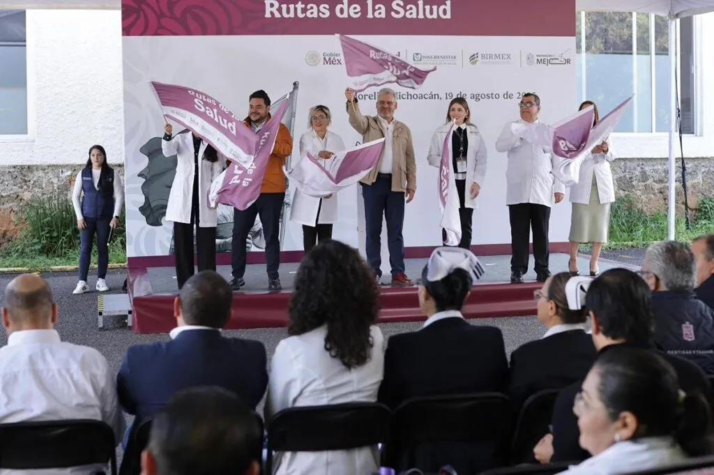Rutas de la Salud en Michoacán: distribución gratuita de medicamentos del IMSS Bienestar 1