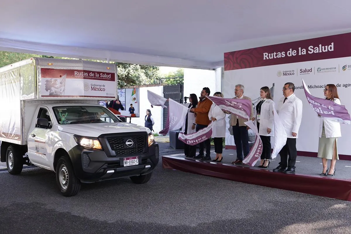 Rutas de la Salud en Michoacán: distribución gratuita de medicamentos del IMSS Bienestar 2