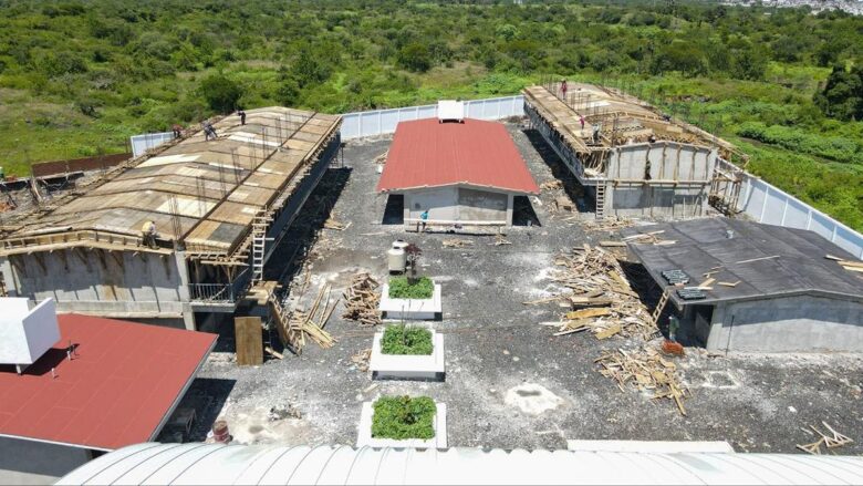 Secundaria técnica en Villas del Pedregal avanza 70% su construcción
