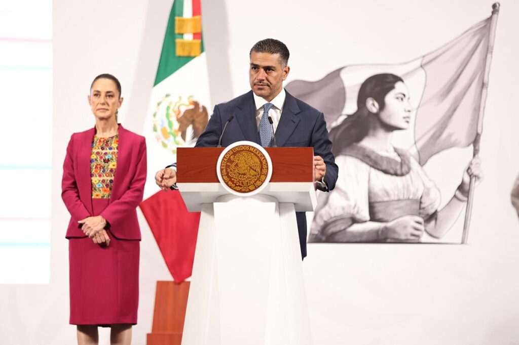 Sobrevuela Edomex dron de EU; dice Harfuch que es a petición de Gobierno de México