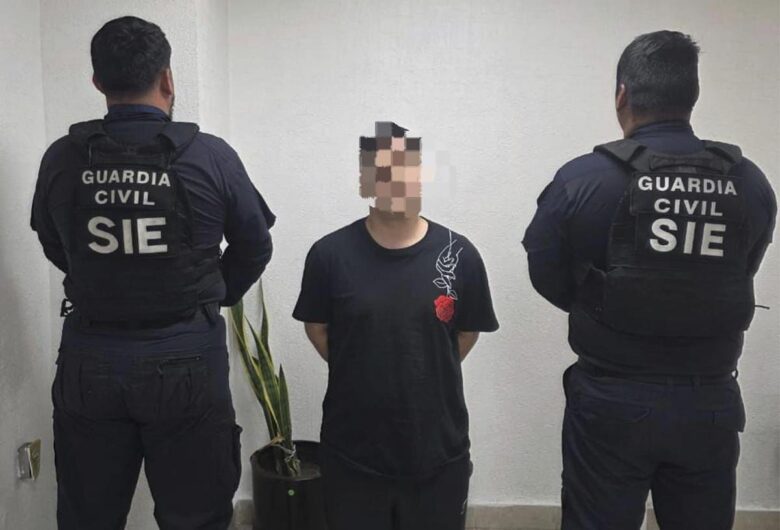 SSP detiene a hombre con 500 dosis de droga