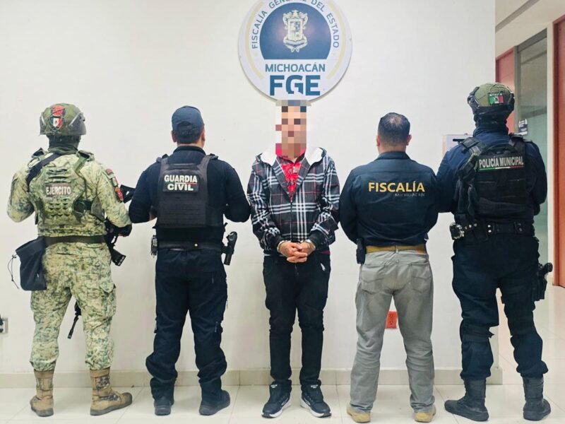 SSP detiene a hombre en Zamora, contaba con mandato judicial por tentativa de homicidio