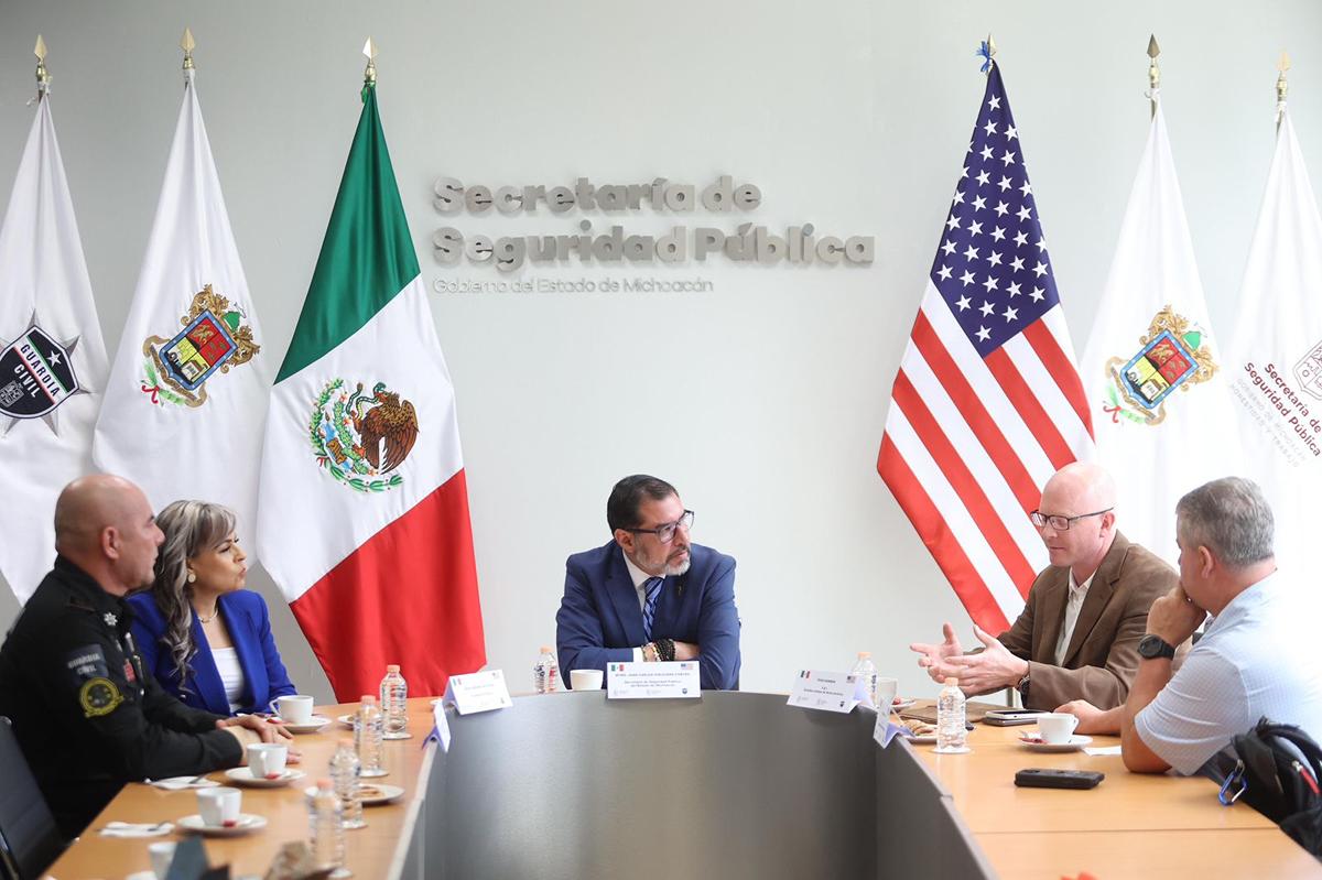 SSP y FBI colaboran para profesionalizar a Guardia Civil en Michoacán