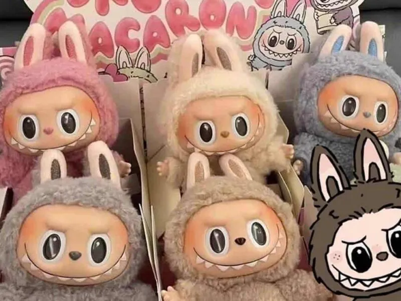 Sujetos enmascarados roban 7 mil dólares en muñecos "Labubu" de una tienda en Los Ángeles