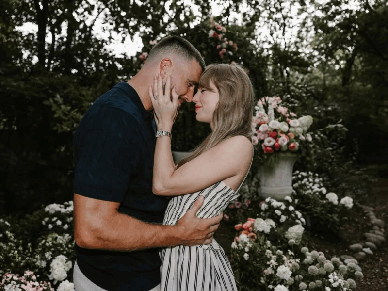 Taylor Swift y Travis Kelce colapsan Instagram y otras redes sociales con el anuncio de su compromiso