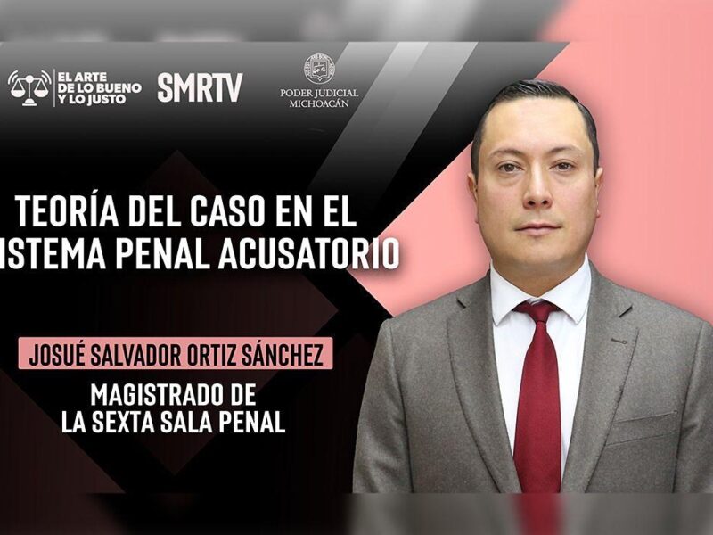 Teoría del Caso Penal en el sistema Penal Acusatorio: Josué Salvador Ortiz Sánchez