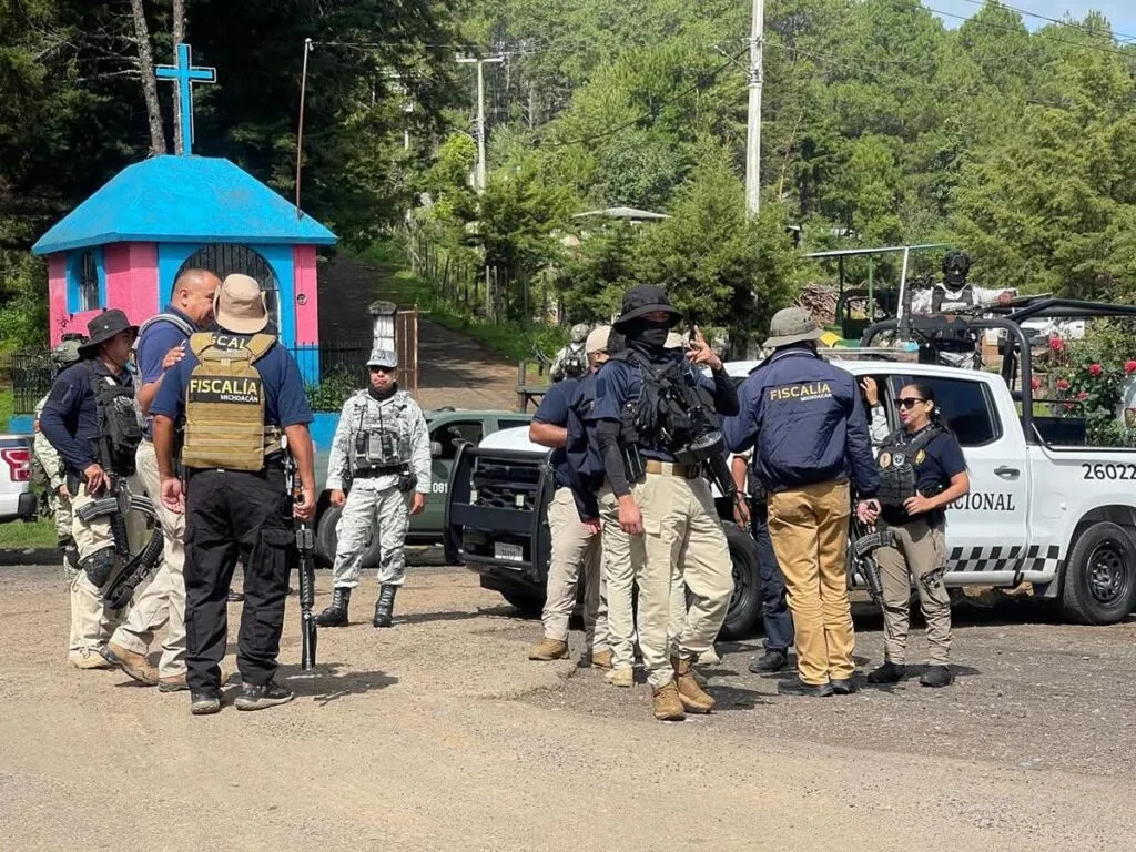 Tras asesinato de abogada, despliegan operativo de seguridad en la zona de Mil Cumbres en Morelia