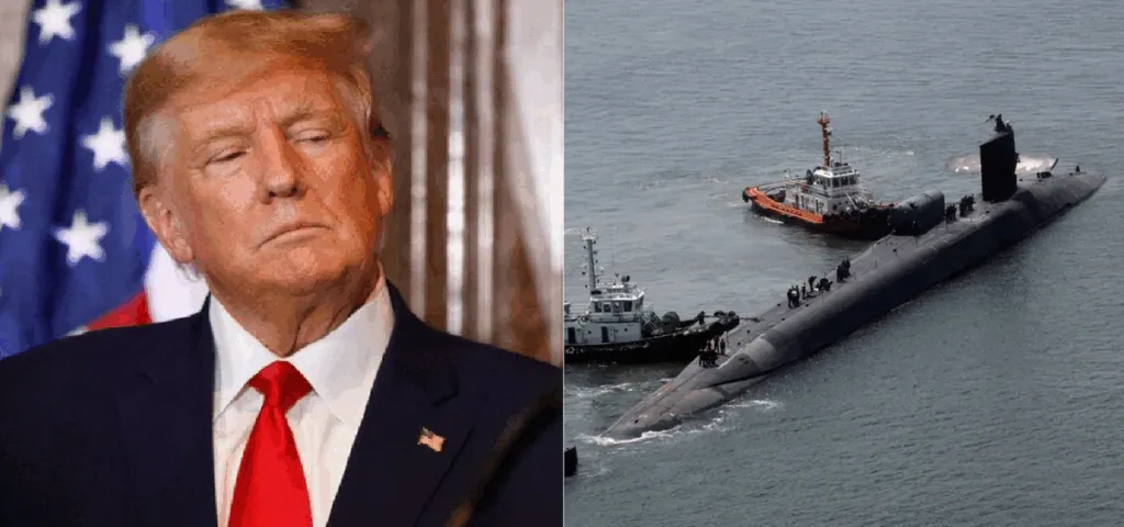 Trump responde con submarinos nucleares y sube la tensión con Rusia