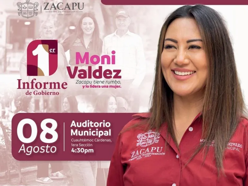 Un año histórico para Zacapu con liderazgo y transformación, Mónica Valdez rendirá informe próximo viernes
