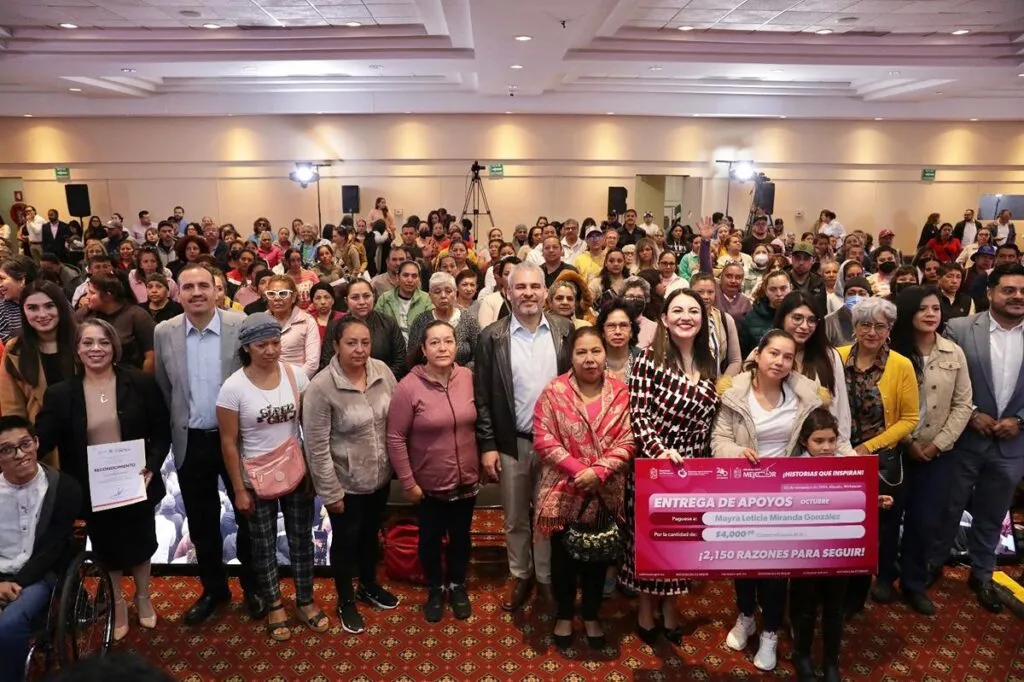 500 mil personas salieron de la pobreza en Michoacán