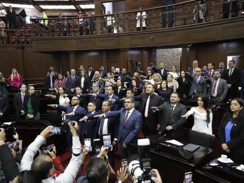 76 Legislatura tomó protesta a 109 nuevas personas juzgadoras representantes del Poder Judicial