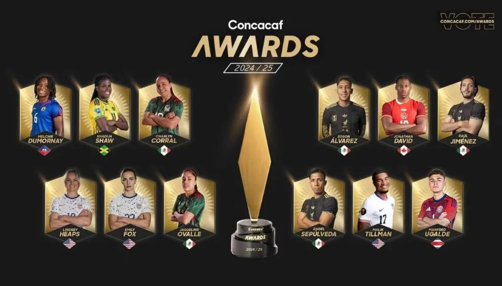 Ángel Sepúlveda, destacado en Cruz Azul, es nominado a Mejor Jugador de la Concacaf 2024-2025.
