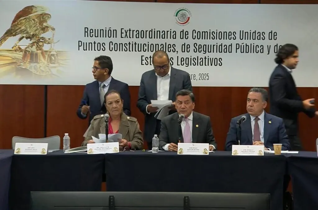 Aprueban en comisiones del Senado reforma contra la extorsión