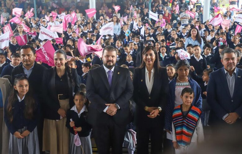 Arranca en Michoacán el ciclo escolar 2025-2026 con un compromiso de paz: SEE