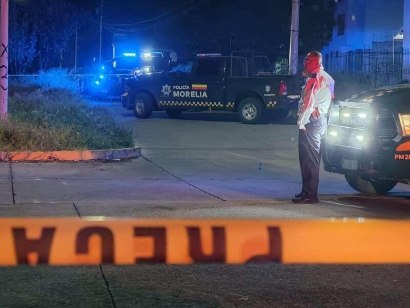 Asesinan a hombre en Villas del Pedregal, Morelia