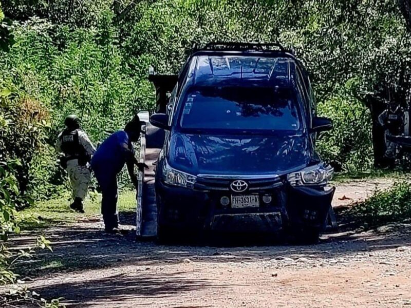 Ataque armado en Coahuayana dejó dos muertos