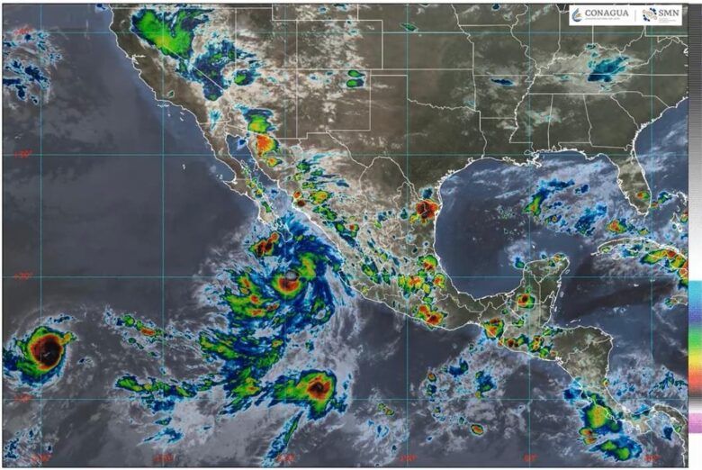 Autoridades piden extremar precauciones ante tormenta tropical "Lorena" en el norte del país