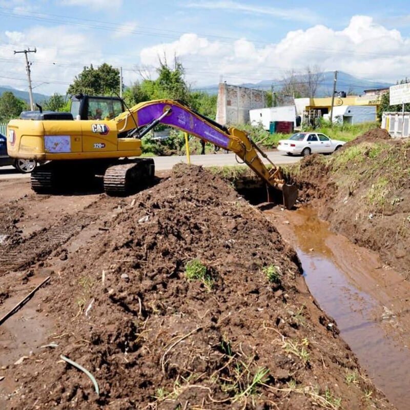 Avanza la obra del canal que beneficiará a Naranja de Tapia y Tiríndaro: Mónica Valdez