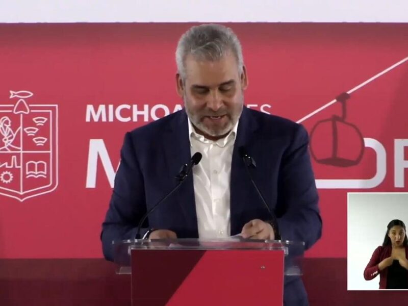 Bedolla acusa a gobiernos pasados de endeudar a Michoacán