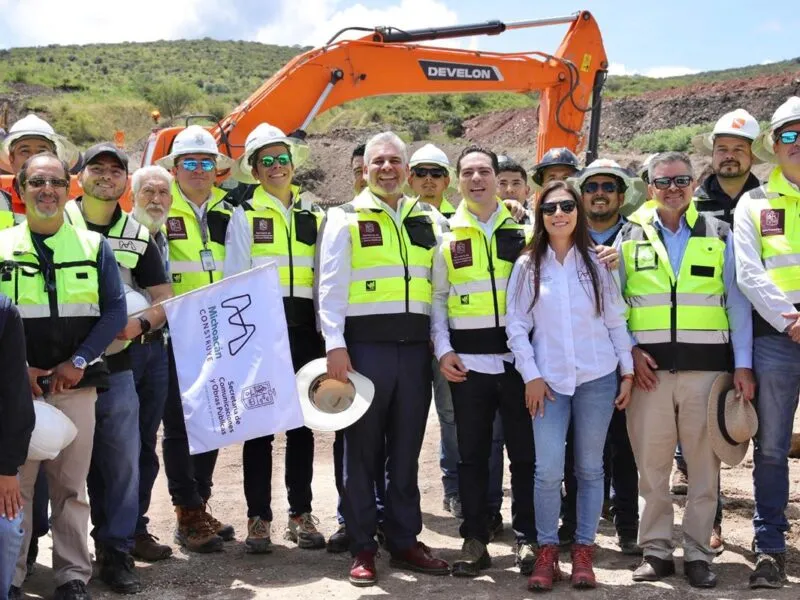 Con 500 mdp, arranca Bedolla obra del segmento 5 del segundo anillo periférico de Morelia