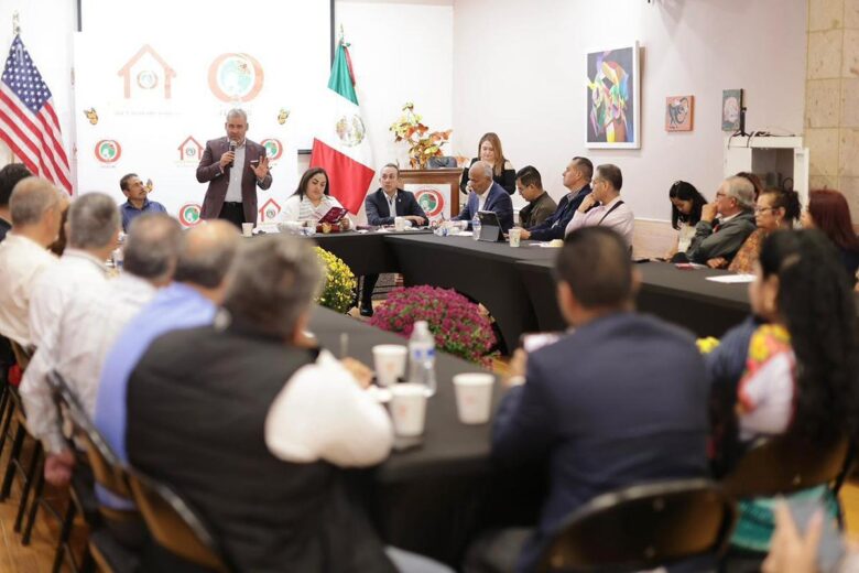 Bedolla con apoyo a migrantes acuerda acciones de coordinación-4