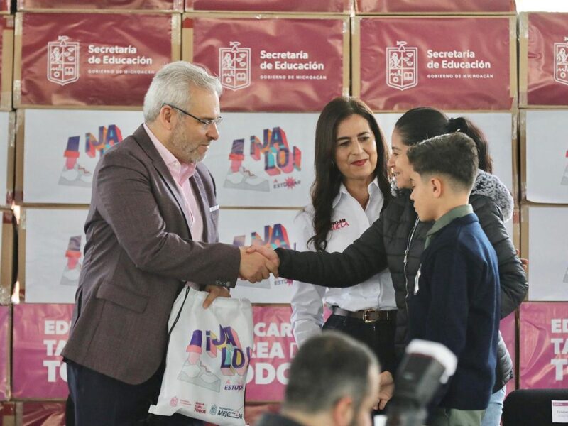Bedolla consolida a Michoacán como líder nacional en excelencia educativa