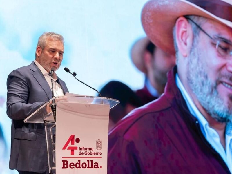 Bedolla rinde informe en Zamora y anuncia modernización vial y obras históricas