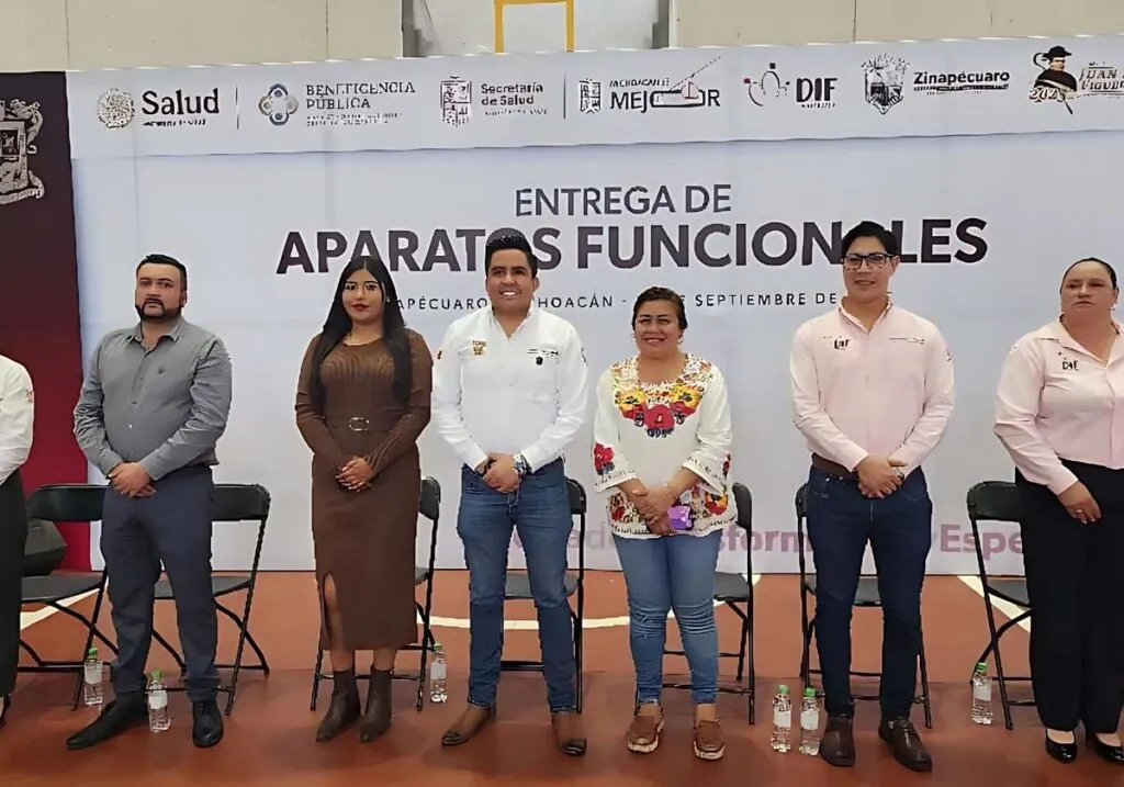 Belinda Iturbide cumple con la gente, gestiona apoyos funcionales y de movilidad para Zinapécuaro