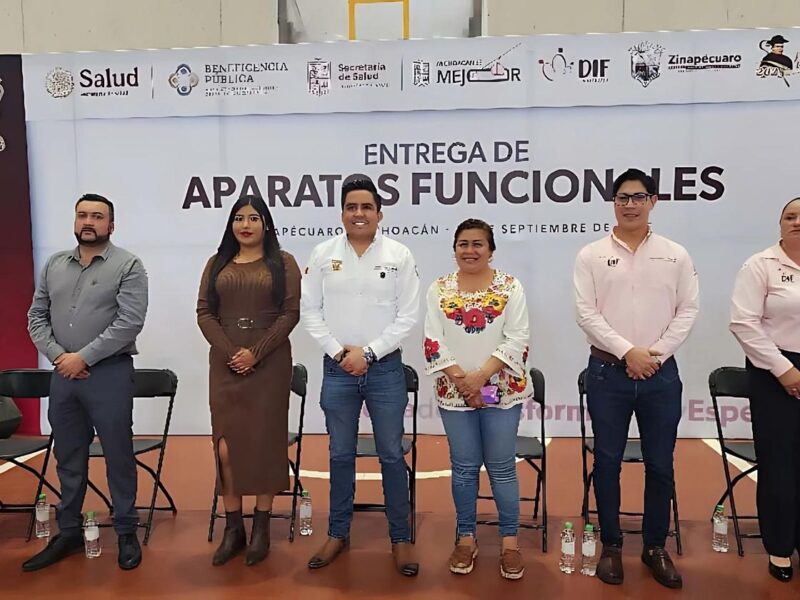 Belinda Iturbide cumple con la gente, gestiona apoyos funcionales y de movilidad para Zinapécuaro