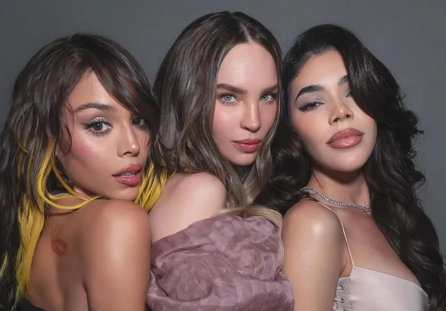 ¡Belinda, Kenia Os y Danna encienden las redes! La Santa Trinidad del Pop a punto de lanzar su colaboración