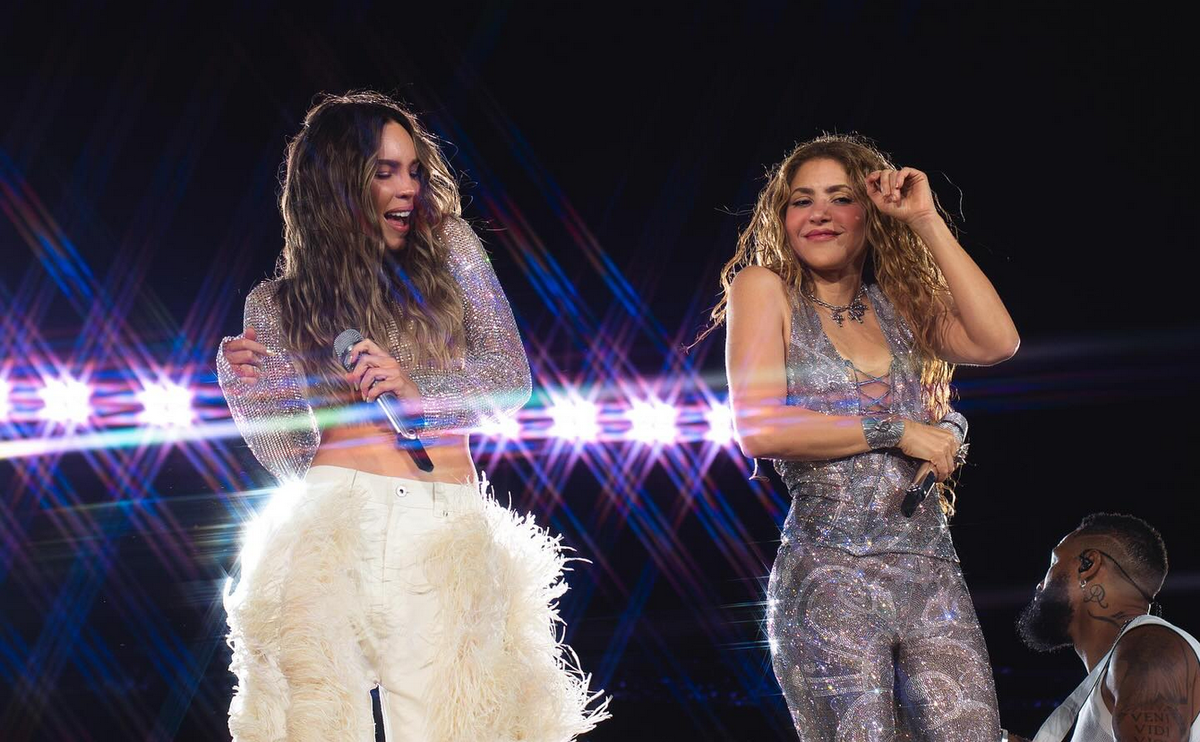 Belinda y Shakira dueto musical Día de enero en Ciudad de México 2025 2