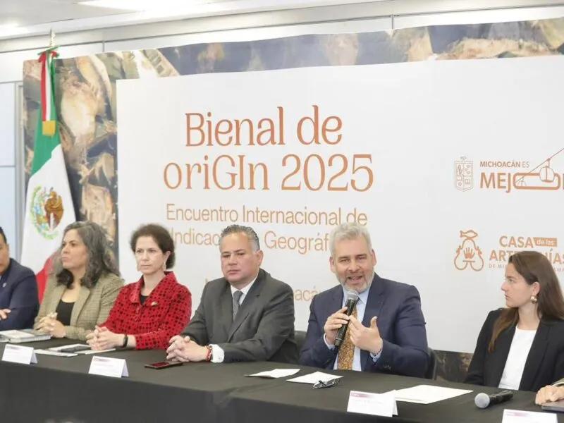 Bedolla y Nieto anuncian encuentro internacional de indicaciones geográficas; fortalecerá economía nacional