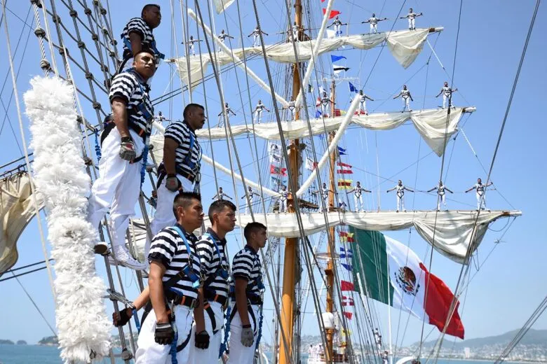 Buque Escuela Cuauhtémoc listo para zarpar
