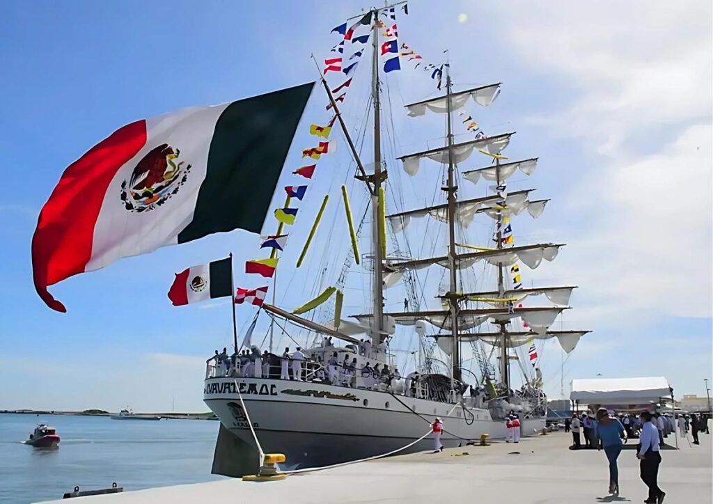 Buque Escuela Cuauhtémoc reanuda operaciones