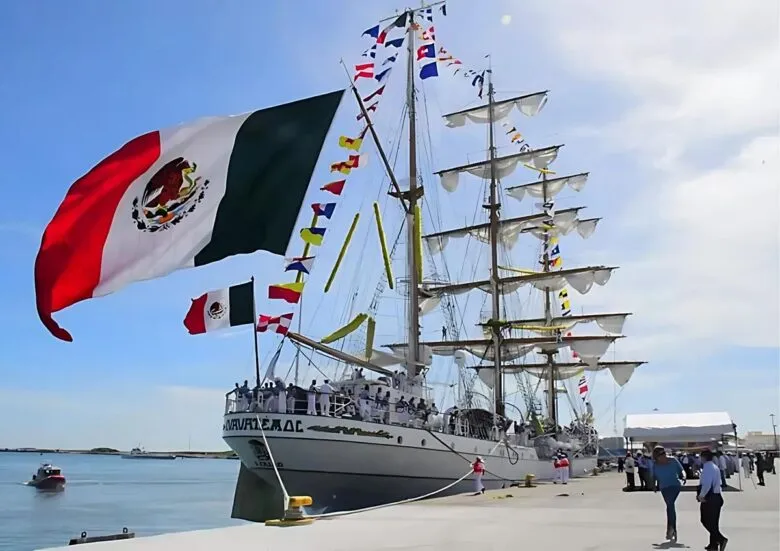 Buque Escuela Cuauhtémoc reanuda operaciones