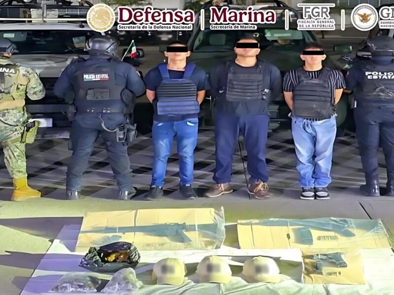 Caen "El Chupón", "El Técnico" y "El Sombra" por extorsión y cobro de piso en Tabasco