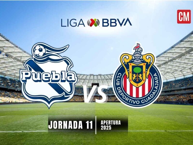 Chivas busca encender la Liga MX ante Puebla en duelo de la Jornada 11 en el Cuauhtémoc