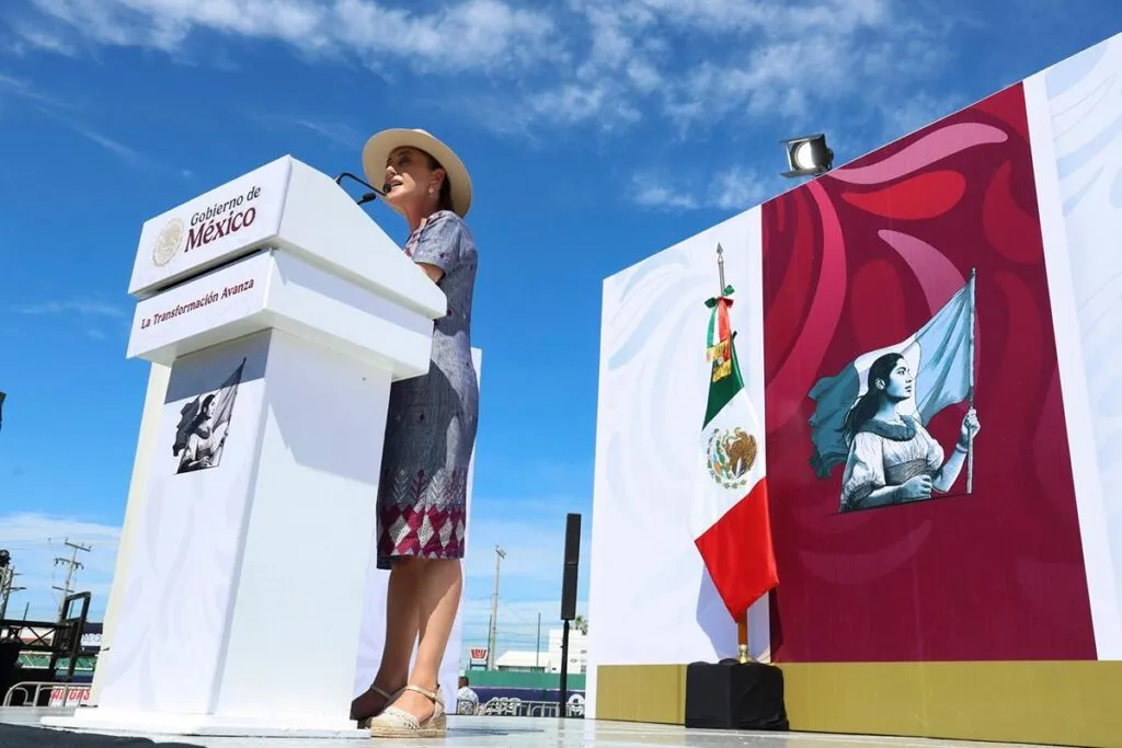 Claudia Sheinbaum asegura justicia y bienestar para Sinaloa