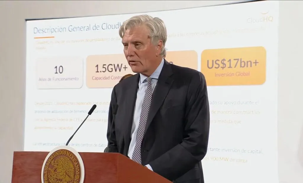 CloudHQ anuncia inversión de 4.8 billones de dólares en México