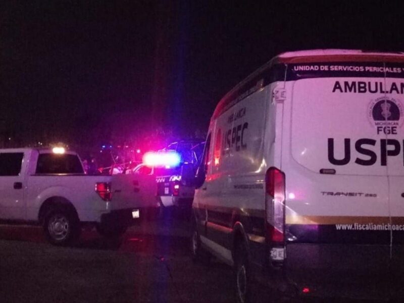 Comando armado asesina a mujer en rancho de Apatzingán