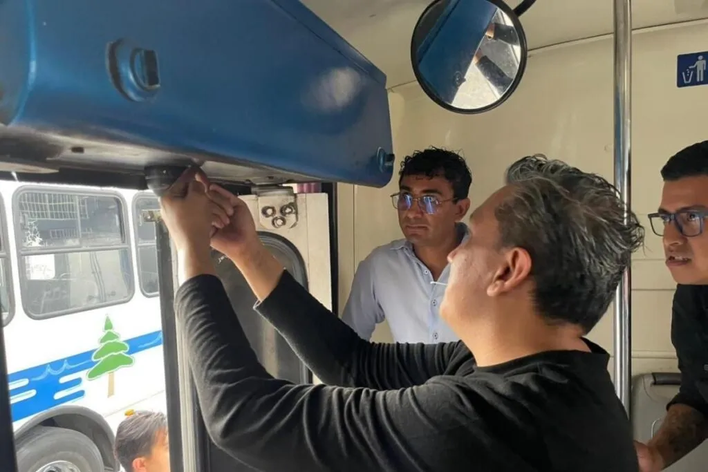 comienzan pruebas de videovigilancia en transporte público